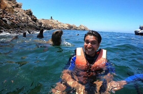 Lim-10: Nadar con leones marinos en las Islas Palomino Lima